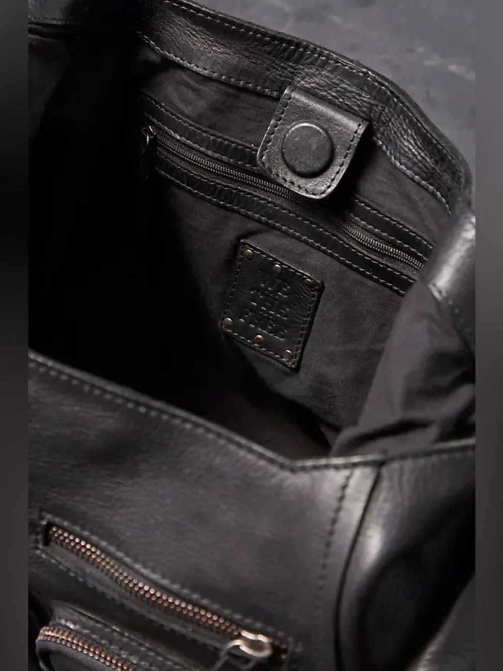 Free People We The Free Ledger Leather Bag - Picture 6 of 15